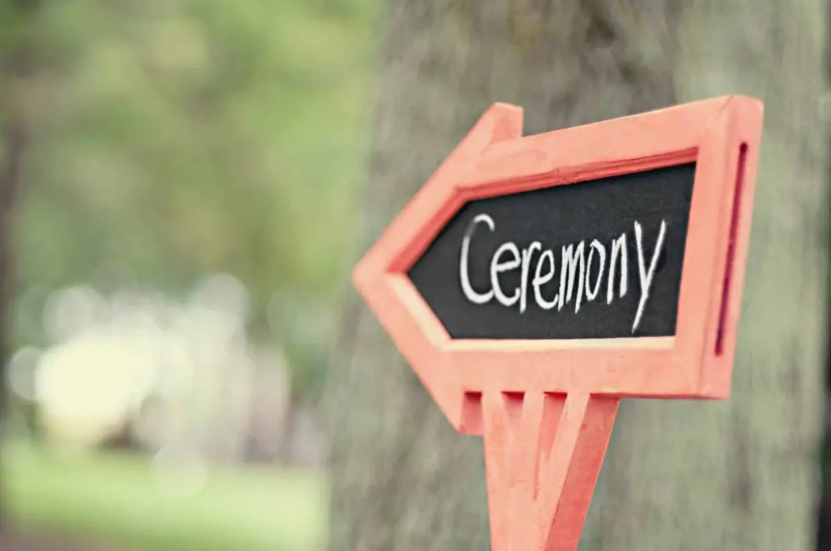 Hire a PA system for wedding ceremony